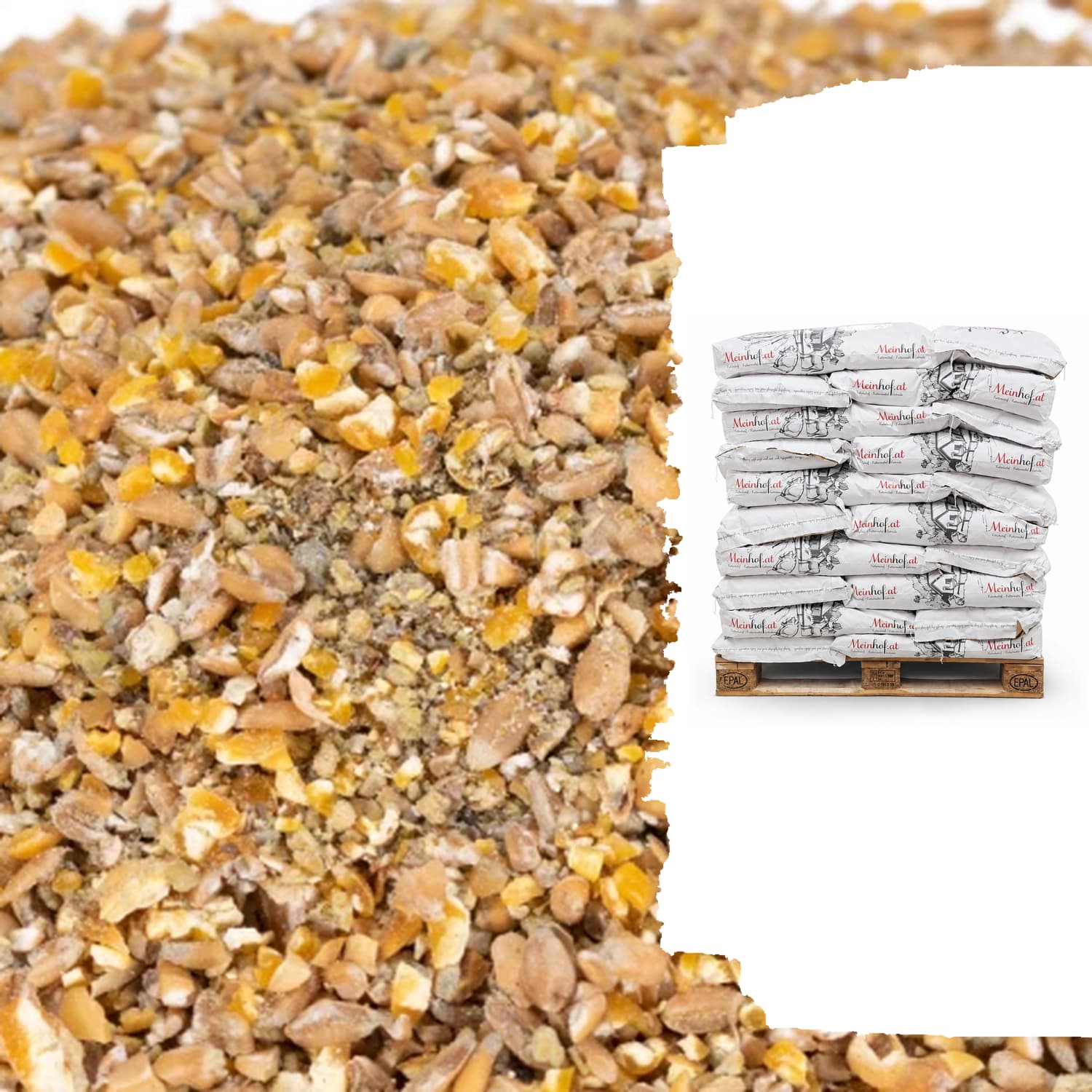 Karner Bio Hühnerfutter Vital mit vollständiger Sackpalette